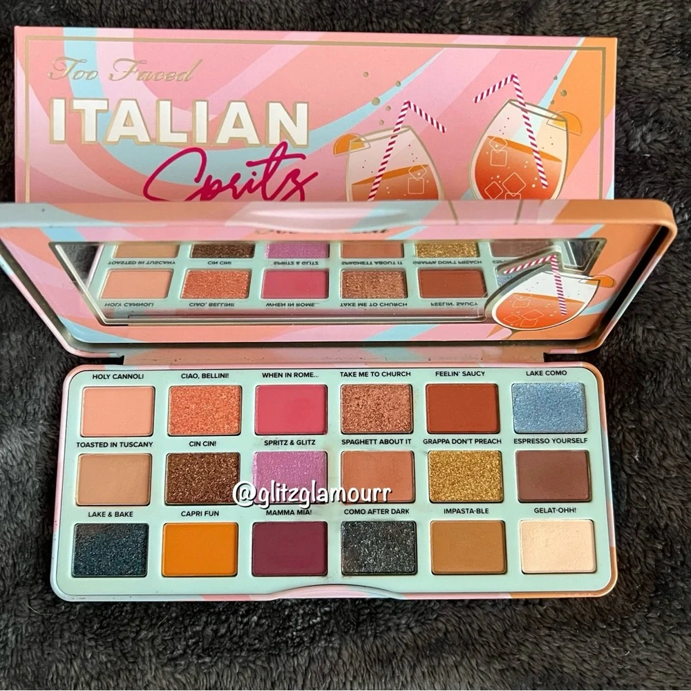 ✨🍹Too Faced Italian Spritz Eyeshadow Palette🍹✨